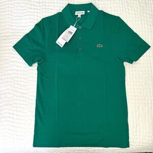 Lacoste Mens Sport Small Green Polo Shirt Size Small NWT Brand New